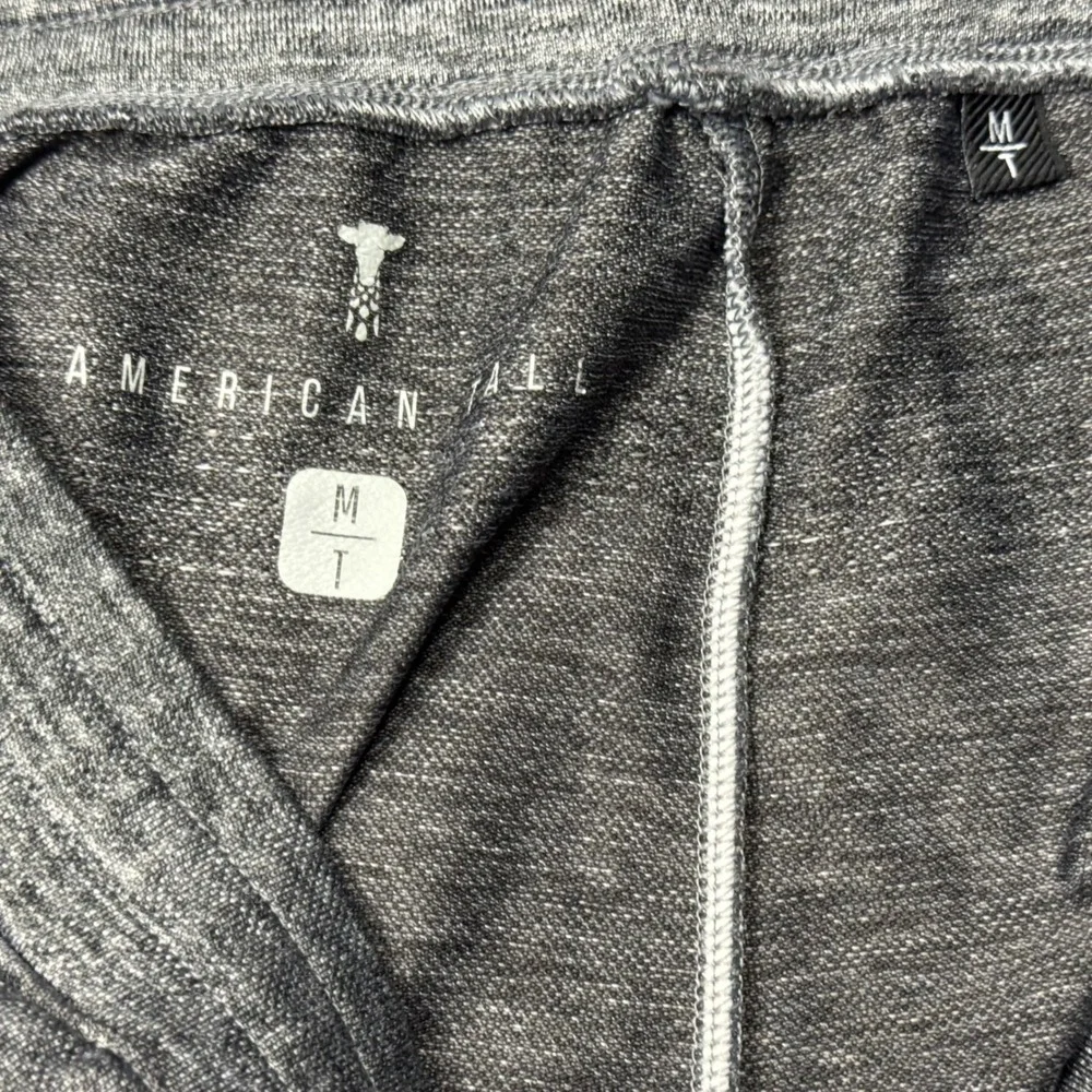 American Tall Mens Gray Space Dye Jogger Sweatpants MT Tall Inseam 34 AM-P-10077